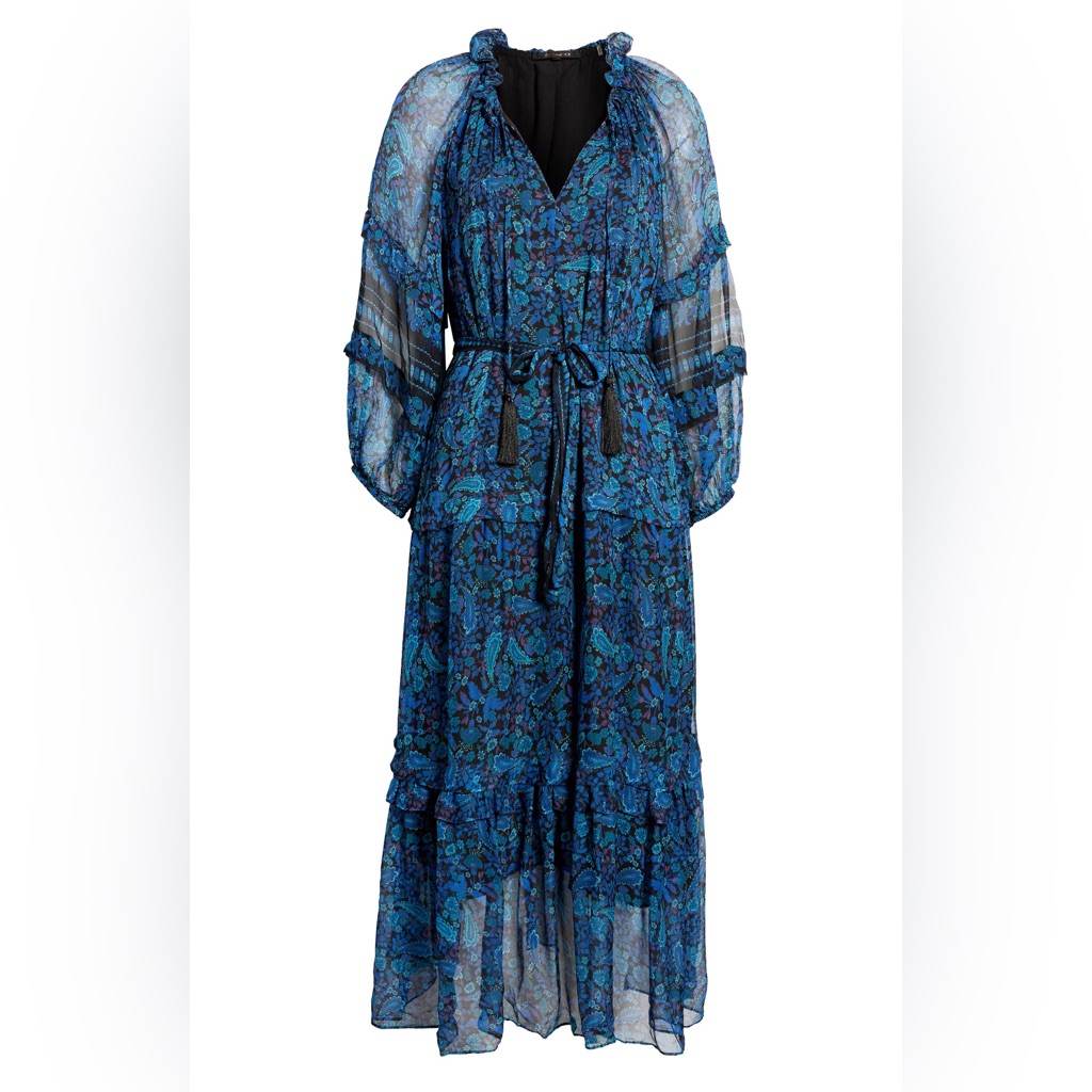 Kobi Halperin Amelie Ruffle Trim Dress